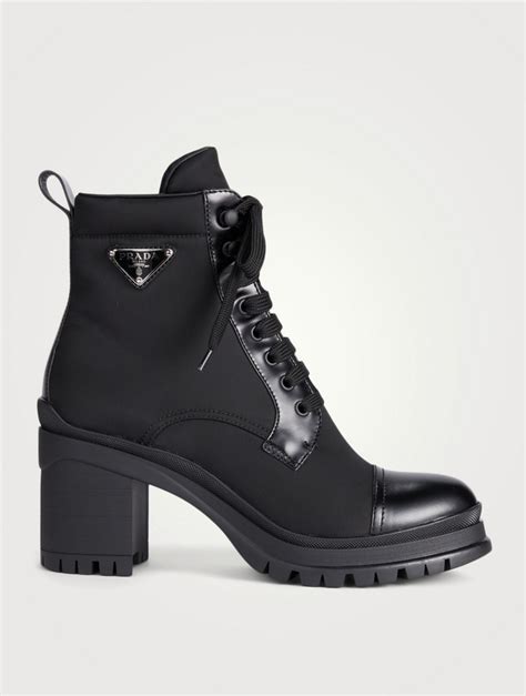 prada wedge booties|prada combat boots women's.